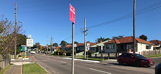 Maud Street, Waratah West - road safety improvements