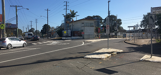 Glebe Road, Adamstown - safety improvements